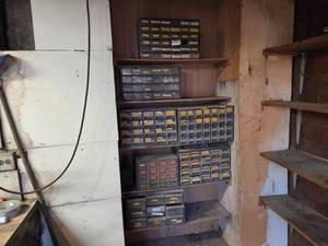 (7) Assorted Parts Cabinets with Co...