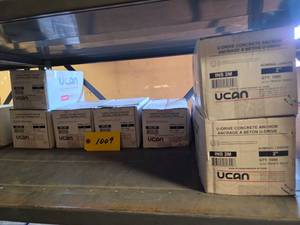 (8) Boxes 2 Concrete Anchors...