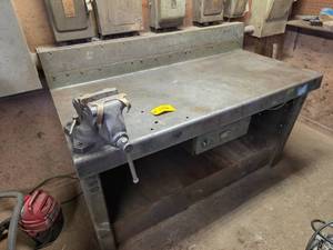 Equipco 60 Steel Workbench 5 Swiv...