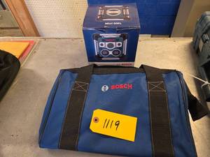 Bosch Mini GLM Radio with Tool Bag...