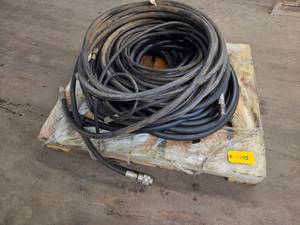 Assorted Hydraulic Hoses, 3000 PSI...