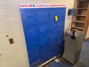 Lenox Pegboard Display Rack, 48x65,...