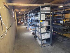 (9) Sections Steel Shelving, 36x24x...