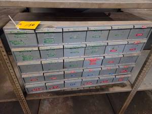 Parts Cabinet with Tool Parts...