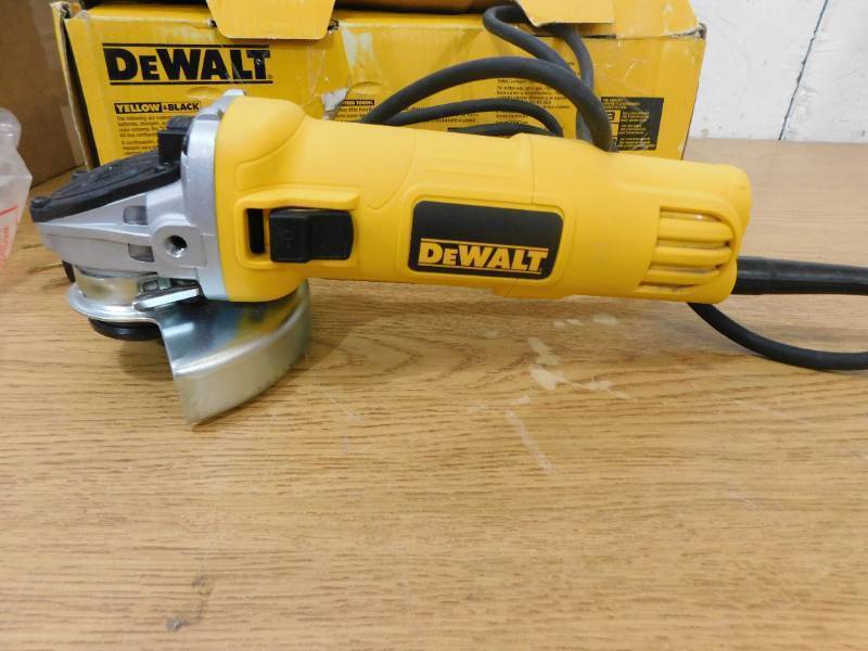 DEWALT 7 Amp 4.5 in. Small Corded Angle Grinder with 1-Touch Guard