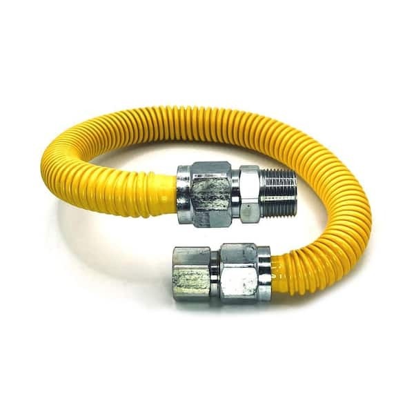Everbilt 34 in. FIP x 34 in. MIP x 24 in. Gas Connector 78 in. OD (290,900 BTU)