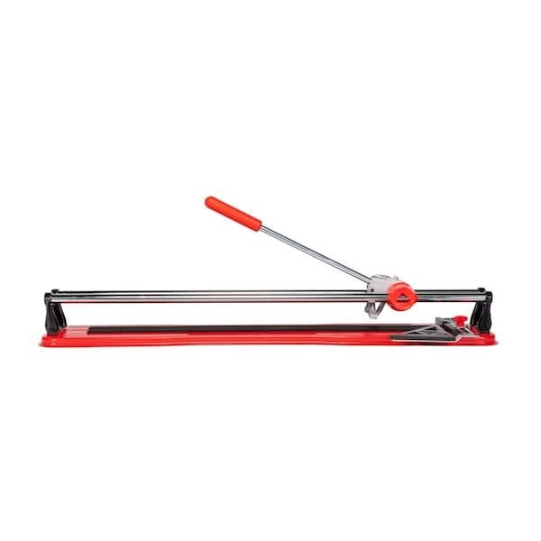 Rubi Practic 61 Plus-24 in. Tile Cutter with Tungsten Carbide Blade and Roller Guide