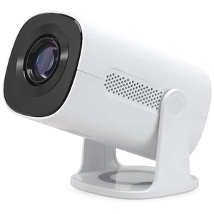 GPX Beam 1280 x 720 LED Projector with 110 ANSI Lumens, Bluetooth, White