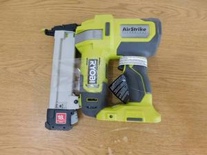 RYOBI ONE 18V 18-Gauge Cordless AirStrike Narrow Crown Stapler (Tool Only)