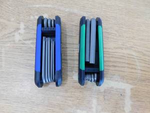 Husky Folding Hex Key Set ( 8-Piece MM, 8-Piece Torx)