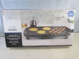 (EW3) Used 20 Electric Griddle...