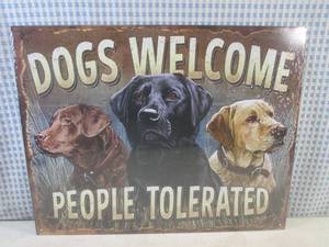 (EC1) Dogs Welcome People Tolerated...