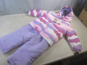 (RCK) Hurley Girls 2pc Snow Set Siz...