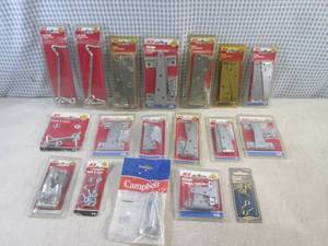 (CSB) Assorted NOS Hinge Sets, Hook...