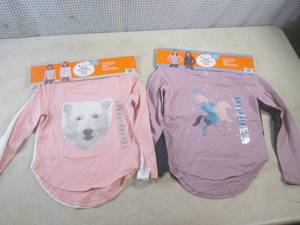 (EW4) 2 - 2-Packs Girls Longsleeve ...