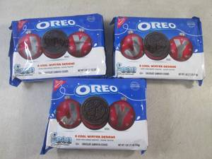 (B-2) 3 Packages of Oreo Cookis Lim...