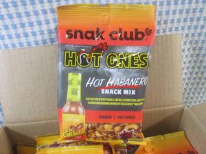 (B-1) 12 Bags of Hot Ones Hot Haban...
