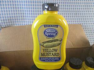 (B-2) 11 Bottles of Yellow Mustard ...