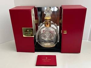Rare Louis XIII de Rmy Martin Grande Champagne Cognac Crystal Decanter - Red Display Box
