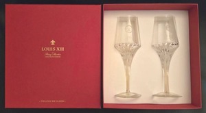 Pair of Remy Martin Louis XIII Christophe Pillet Crystal Cognac Glasses - 6 oz Rare Size