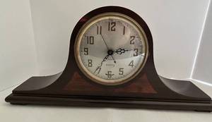 Sessions Electric Mantel Clock - Battery Operated, Made in USA, 22 in Wide Working