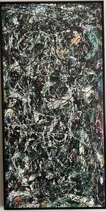 Jackson Pollock Full Fathom Five 1947 - Screen Print on Canvas Framed