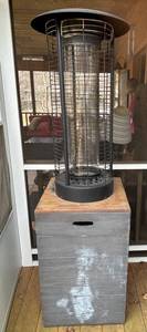 Northwoods Rapid Induction Patio Heater - 74 in H x 21 in Sq, ProCoat Finish, Tank Included