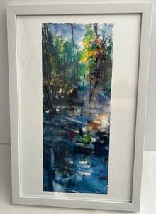 Michael Daly Nancys Woods Gicle Print - 12x18 - Framed