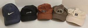 Lot of 5 Caps - Orvis, Nike, Stance, J.M. Browning, STANCE, Cigna Brands