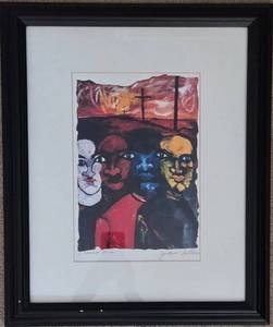 A Shared Vision Framed Artwork - Artist Jackson Collins