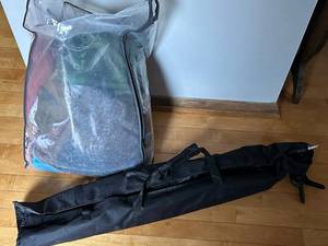 Photography Backdrop Kit - Large Screen Holder & Fabric Background Drops