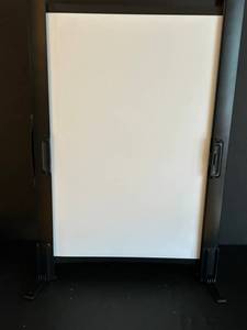 Da-Lite Vintage Black Portable Retractable Projection Screen 38 x 32 In - New in Box