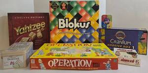Board Games Lot - 7 Vintage Family Titles