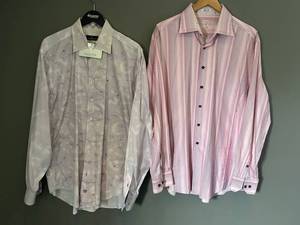 Bugatchi UOMO Shirts - Premium Dress Shirts XXL (Lot of 2)