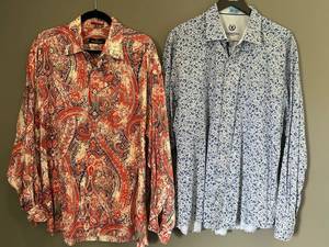 Bugatchi UMO Mens Shirts XXL (Lot of 2)