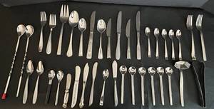 Mish-Mash Silverware - Assorted Forks, Knives & Spoons (Mixed Patterns)