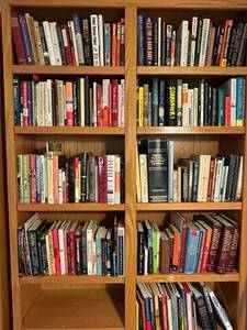 Books Lot - Huge Mixed-Themes Collection (Shelves Not Included)