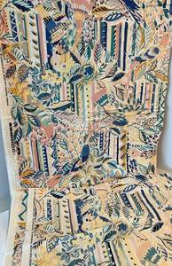 Rare Collier Campbell for P. Kaufmann Fabric Pattern 123 - Birdsong Bird Print (2 Panels)