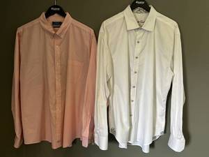 Robert Graham Kentucky Derby Shirt & Vineyard Vines Slim Fit Murray Shirt (Lot of 2) XXL