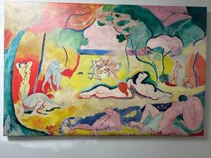 Henri Matisse - The Joy of Life Canvas Print on Wood Frame, 40 x 26 in