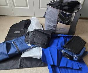 Sam Surin Garment Bags - Blue Shirt Bags, Black GarmentStorage Bags (Assorted)