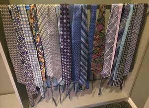 Mens Ties - 20 Mixed Brands Including Conte di Milano, Johnston & Murphy, Kenneth Cole
