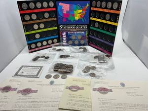 Statehood Quarter Collection - 105 Uncirculated USA Quarters (1999-2008) $26.25 Face Value