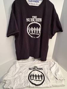 Vintage The SUBURBS Concert T-Shirts (Lot of 2) - 2XL White & Black