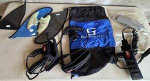 Surf Board Accessory Lot SurfStowe Bag, Fins- Fin Protector