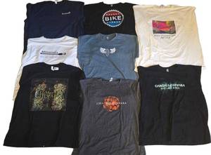 Graphic Tees (Lot of 9) - Chagall Guevara, Minnesota, Stockholm Art Fair, Bike