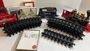Lionel Santa Fe G Gauge Train Set - Engine 1872, Caboose 701, Coal Tender
