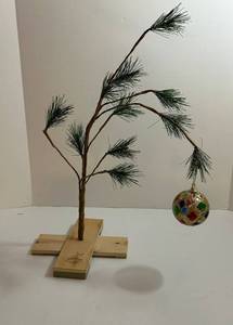 ProductWorks 24in Charlie Brown Dilapidated Christmas Tree