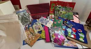 Huge Lot of Gift Bags over 55 Various sizes- Many New