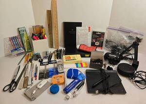 Assorted Office Supplies - XP-Pen Graphic Tablet Bundle with Rocketbook, Waterman Pens